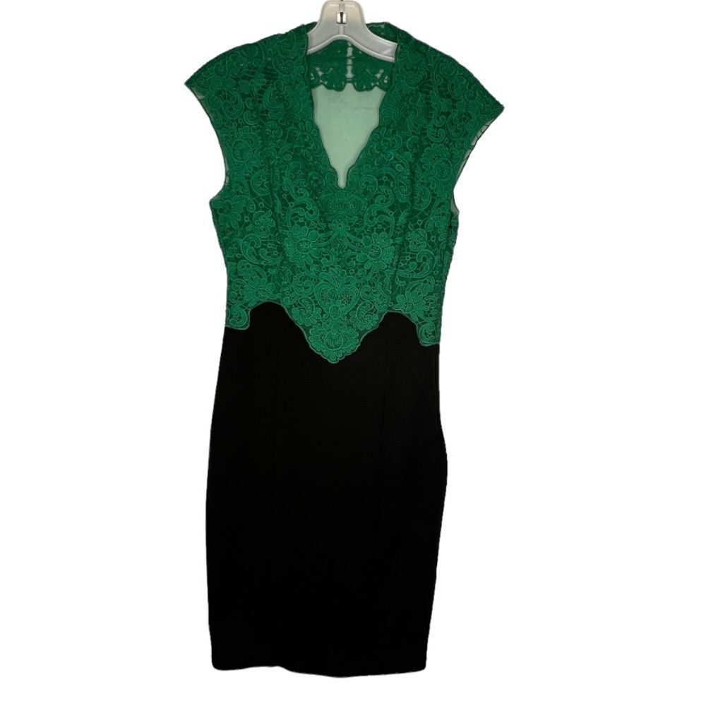 Venus Green Lace Dress